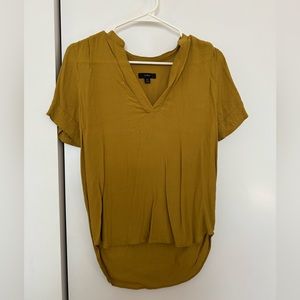 Jcrew XS top yellow